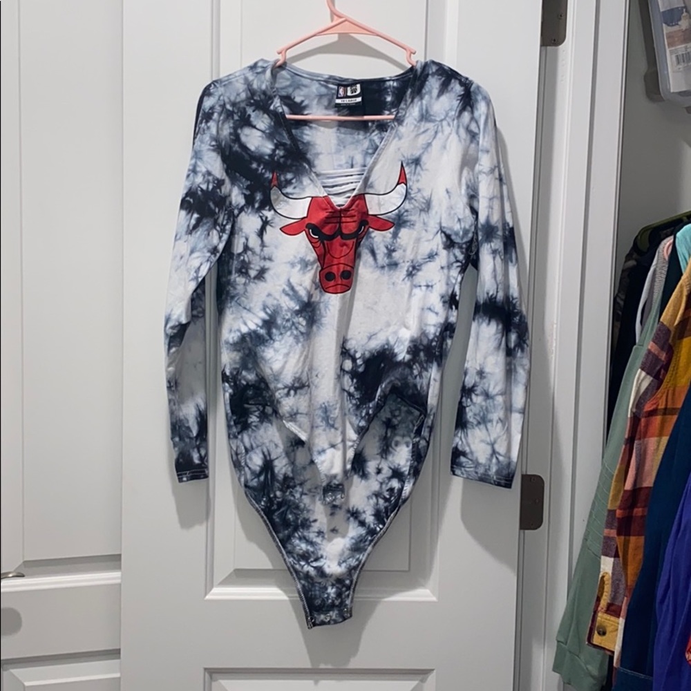 Tye dye Bulls Bodysuit